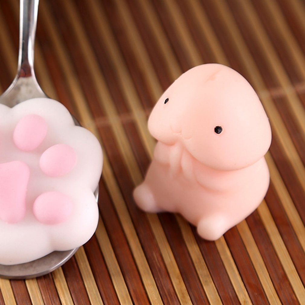 Funny Penis Shape Rebound PU Decompression Squishie Toy Slow Rising Stress Relief Toys Antistress for hands Toys InterestingGift