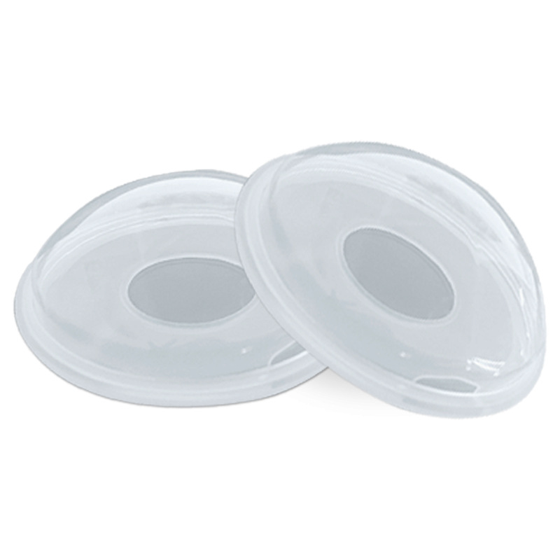 2pcs Baby Feeding Breast Milk Washable 10ml Reusable Maternity Nursing Collector Shell Breast Feeding Bra PP Nursing Pads Milk