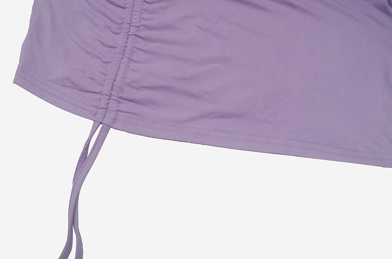 Free delivery of new autumn women's round neck gradient long-sleeved pullover skirt
