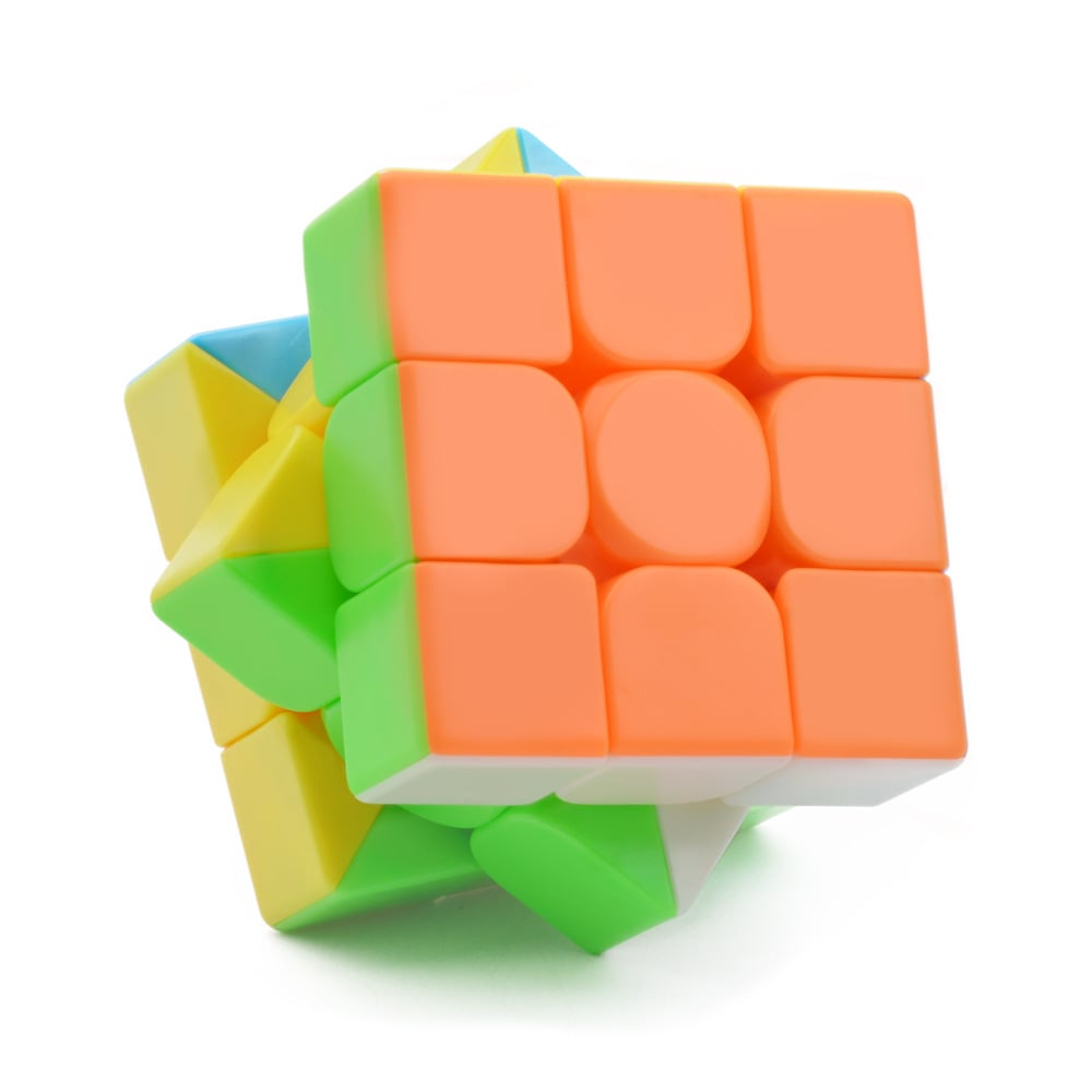 Magic Cube Meilong Magic No Stickers Rubik's Cube Professional Children's Educational Toys