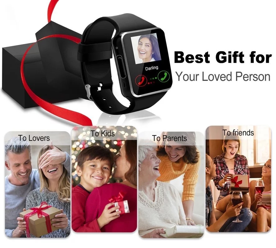 X6 Smart Watch Bluetooth Fitness Sport Photograph With Call Information Reminder SIM SD Cards GPRS Positioning Only for Android