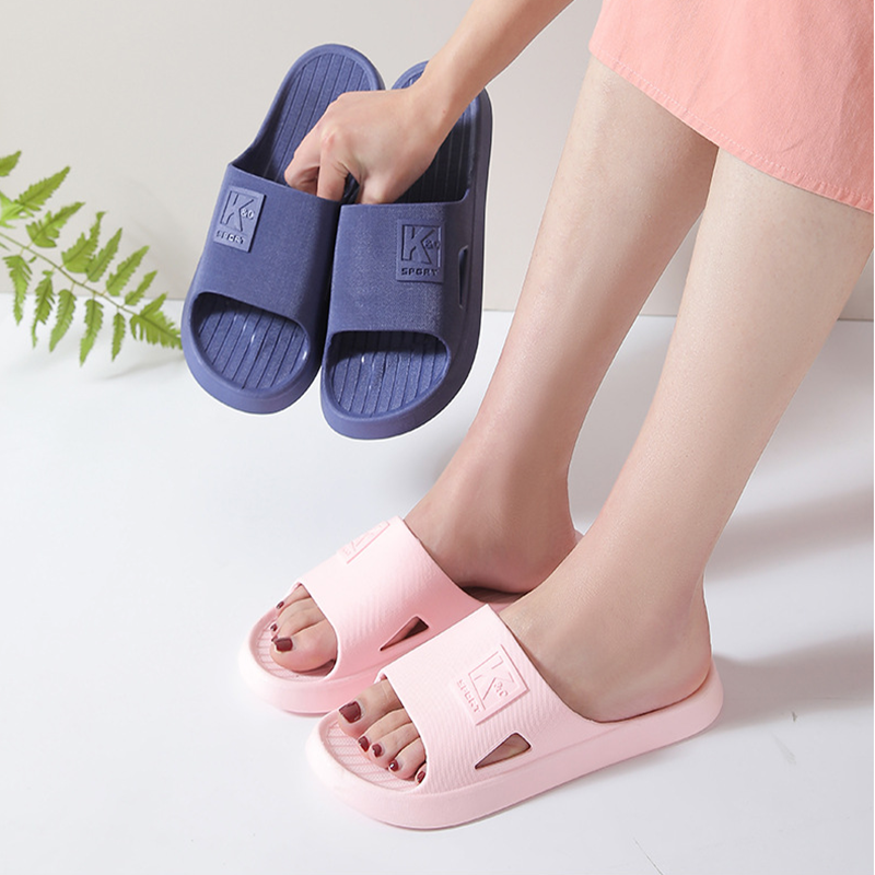 1 pair of home hospitality silent home men's soft soled hotel beauty salon bathroom anti slip sandals couple slippers