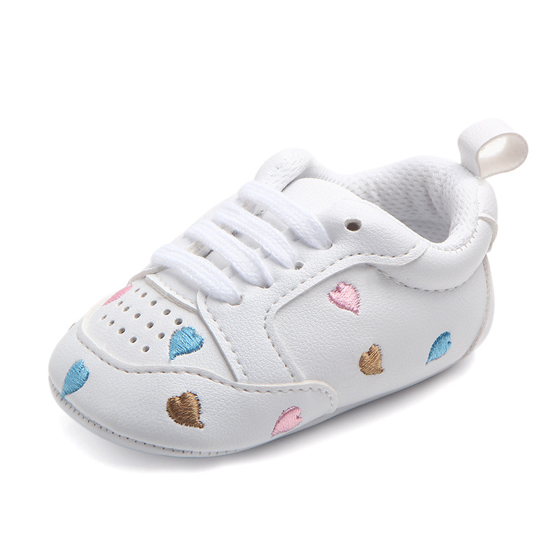 Sports red five-star baby shoes toddler shoes soft bottom wave shoes