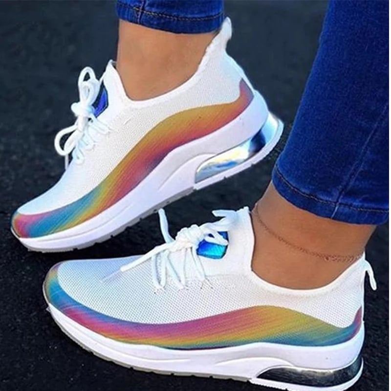 Flat shoes women fashion sneakers women's shoes ladies casual breathable women's vulcanized shoes