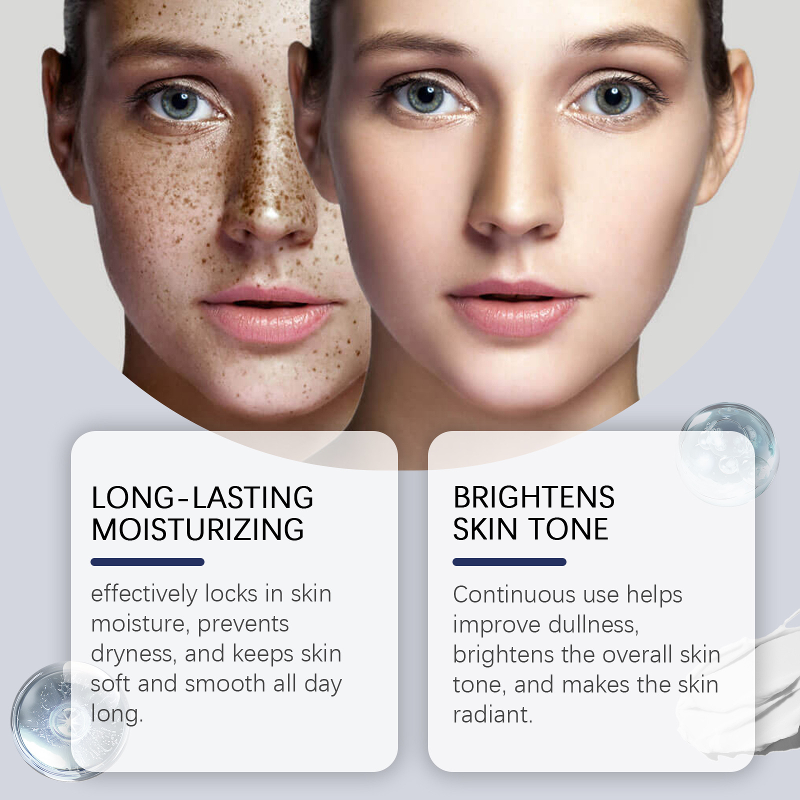 Korea Skin Care Set Dark Spot Correcting Lightening Melanin Pigmentation Improve Dullness Skin Rejuvenation Brightening Cream