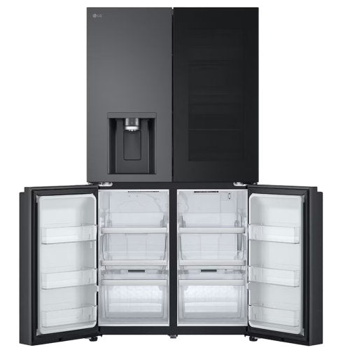 LG FRIDGE INSTAVIEW 671L ESSENCE BLACK STEEL FRIDGE