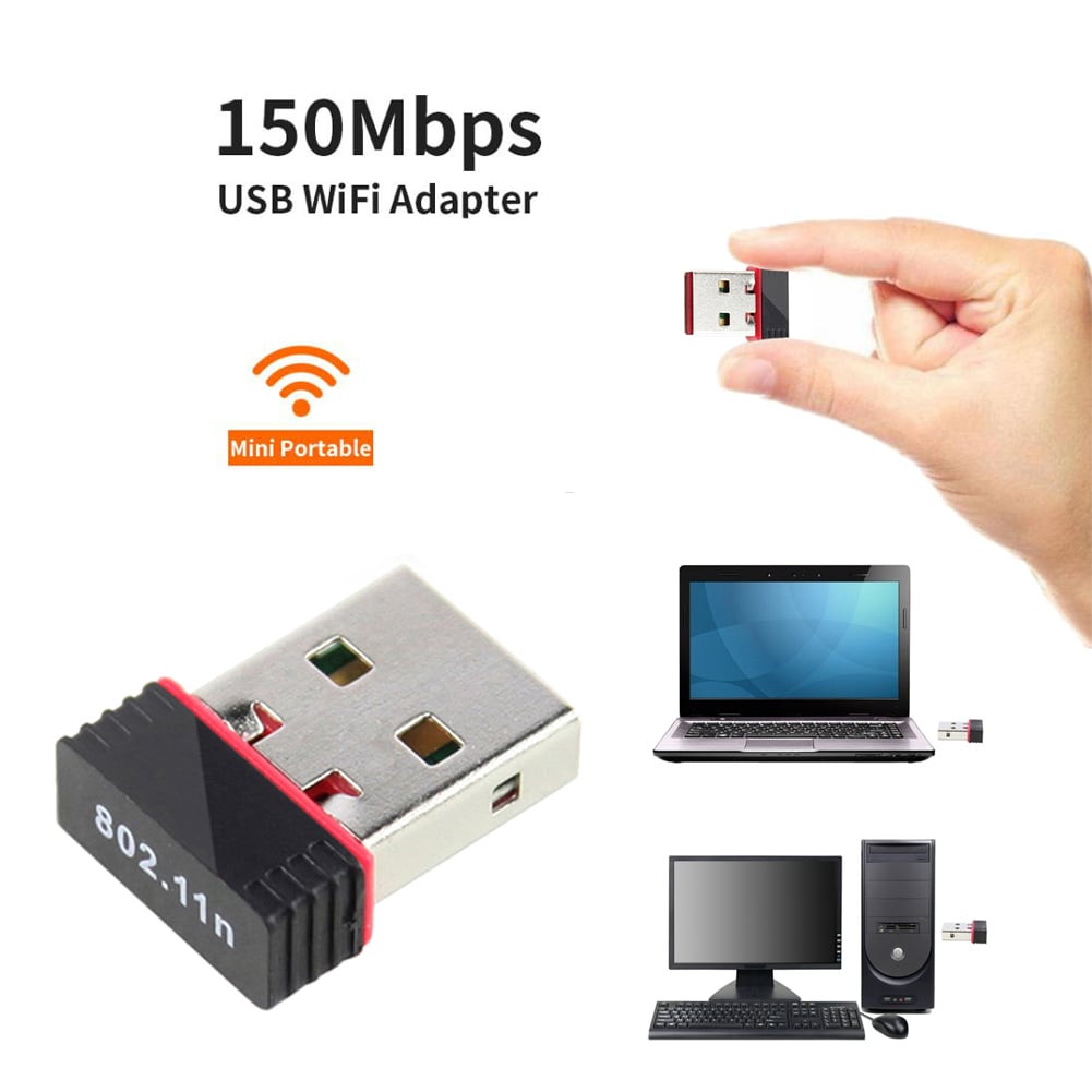 USB Wifi Adapter 150Mbps Wifi Adapter 5ghz Antenna USB Ethernet PC Wi-Fi Adapter Lan Wifi Dongle AC