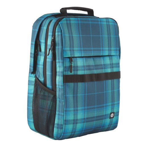HP CAMPUS XL TARTAN PLAID BACKPACK GREEN