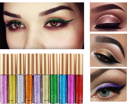 Sparkling Eyeliner sparkling bright eye shadow solution