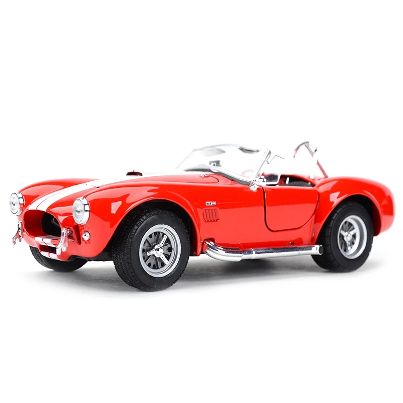 1:32 Ford Shelby Cobra 427 classic car simulation alloy car model sound and light children's toy