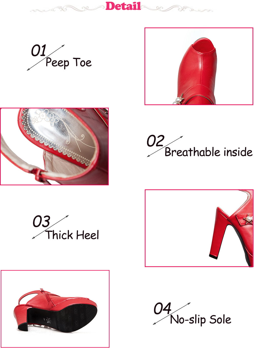 Fish mouth shoes ladies summer new fashion waterproof platform platform high heel sandals large size female shoes