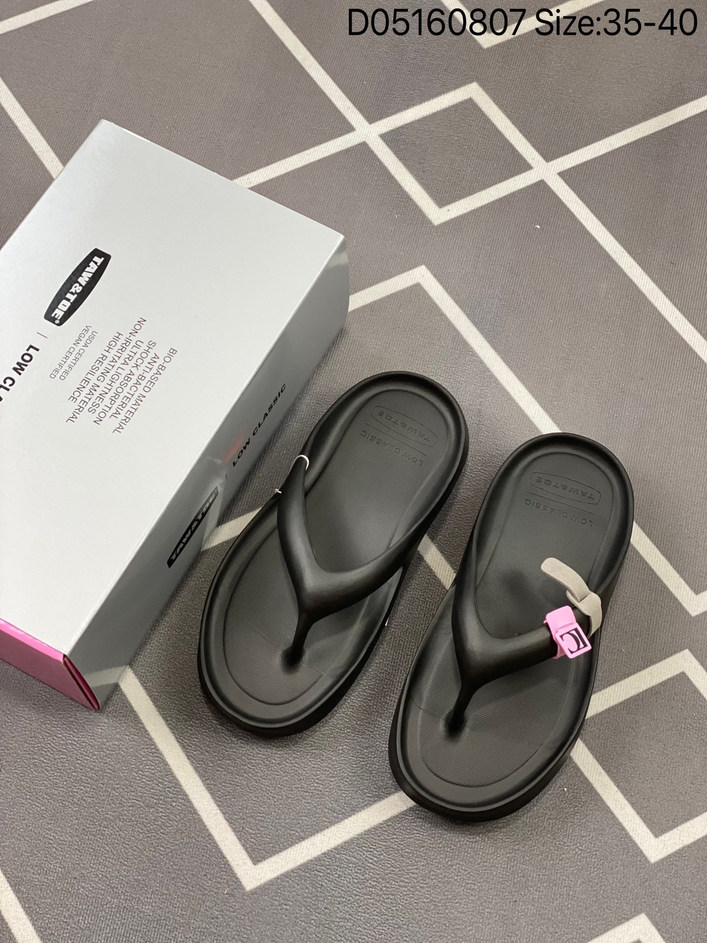 TAW&TOE slippers outdoor sandals, strappy half slippers, beach slippers, couple slippers, non-slip flip-flops 35-40