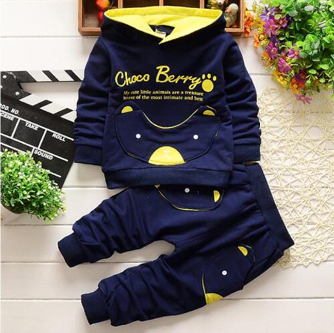 baby Kids Boys Girls Autumn Sport Suit Children Clothing Set Toddler Casual Kids Clothes