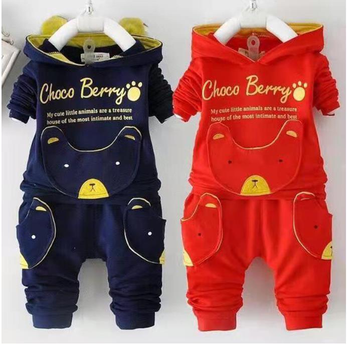 baby Kids Boys Girls Autumn Sport Suit Children Clothing Set Toddler Casual Kids Clothes