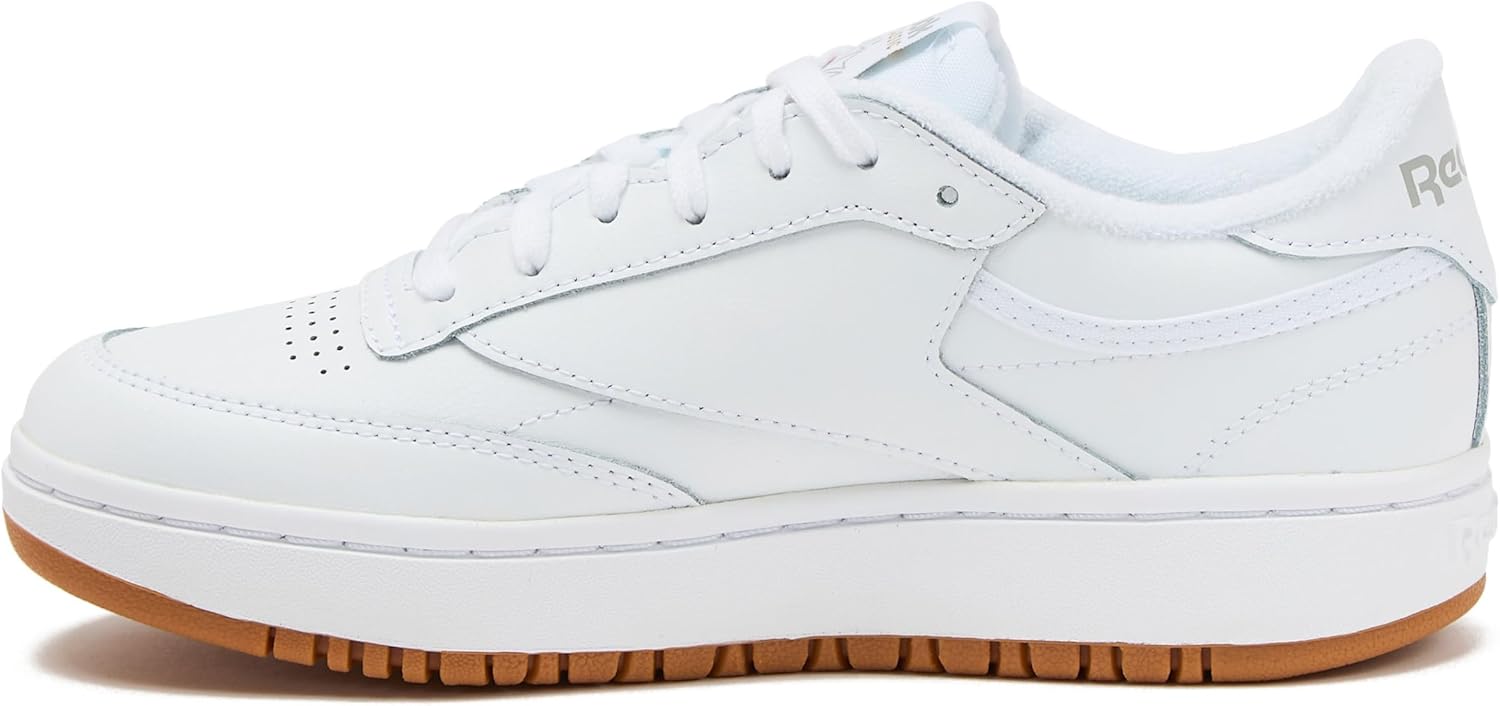 Reebok Womens Club C Double Revenge Platform Tennis Shoes for Women, Fashion Womens Sneakers