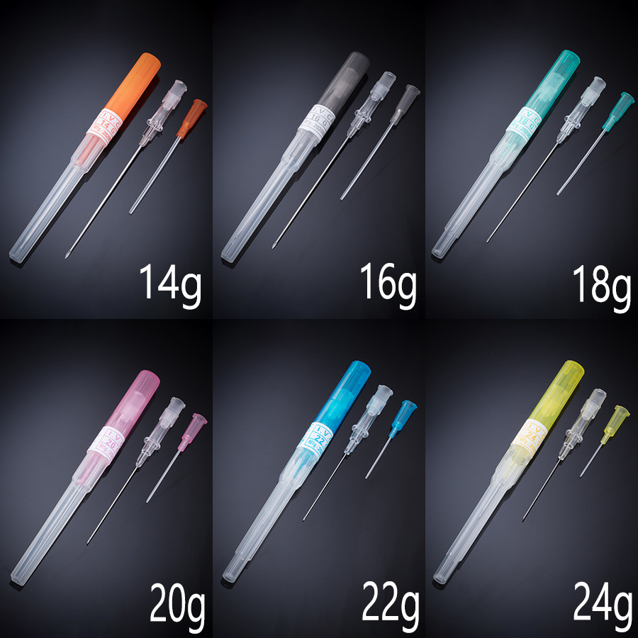 6pc surgical steel disinfection puncture needle IV catheter needle with puncture body jewelry kit tattoo tool puncture supplies