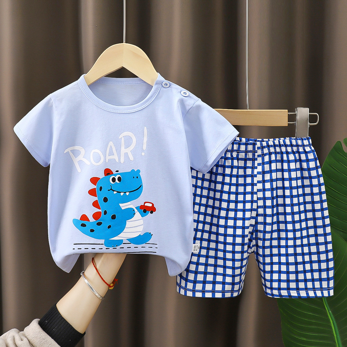 2026 summer children's clothing boys and girls baby sleeveless vest shorts cotton suit