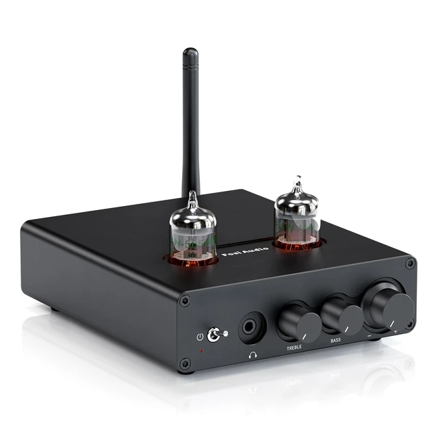 FosiAudio T20X Bluetooth 5.0 Electronic Tube Headphone Amplifier Lossless Stereo 2-Channel Amplifier