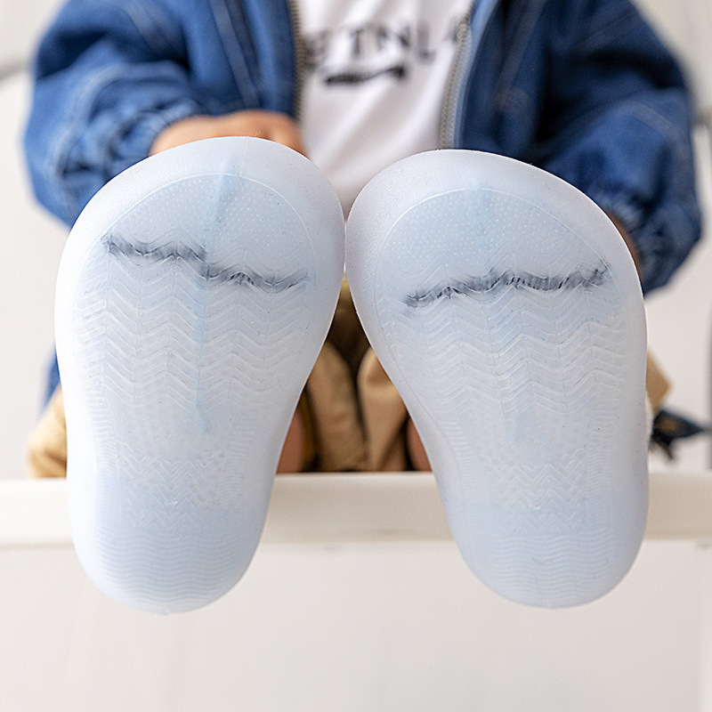 Children's mesh mosquito resistant socks, shoes, summer baby anti-skid floor socks, baby walking shoes, socks, soft soles