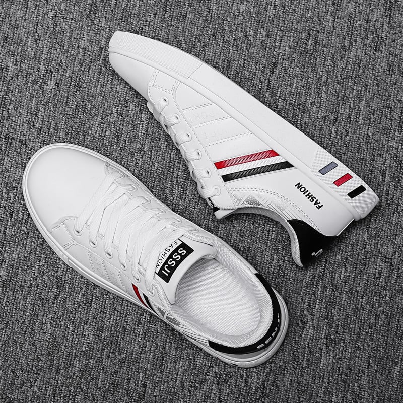 Shoes Men White Vulcanized Sneakers Boys Flat Comfortable Autumn Spring 2023 Fashion Sneakers Shoes Men Sneakers