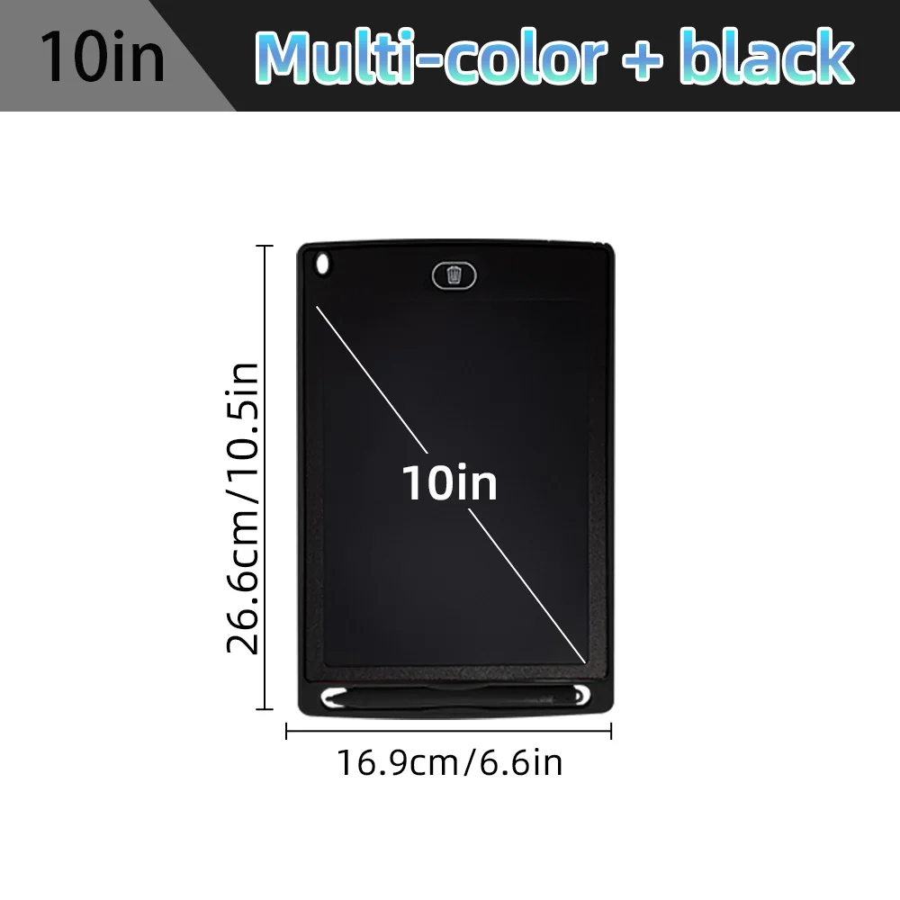 10inch LCD Writing Tablet Drawing Board Kids Graffiti Sketchpad Toys Handwriting Blackboard Magic Drawing Board Toy Gift