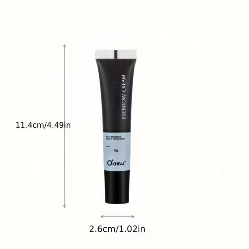 Eyebrow Tattoo Cream, 4 Colors, DIY, 15 Minute Profession, Easy and Quick Eyebrow Dye Gel, Semi-Permanent Eyebrow Dye, Makeup
