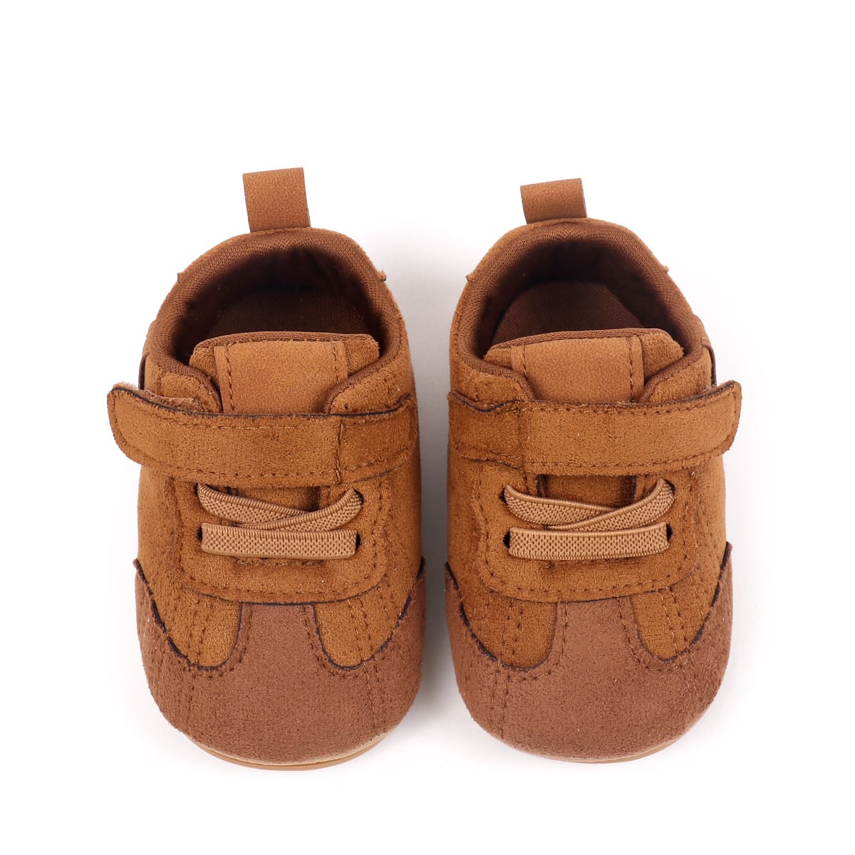 Spring Autumn Baby Unisex First Walking Indoor Outdoor Toddler Shoes With PU Leather And Soft PVC Sole For