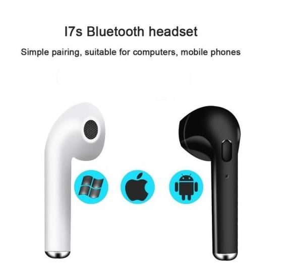 Wireless Earpiece Bluetooth Earphones I7 i7s TWS Earbuds Headset With Mic for iPhone sunsung xiaomi huawei lenovo htc LG TCL ect