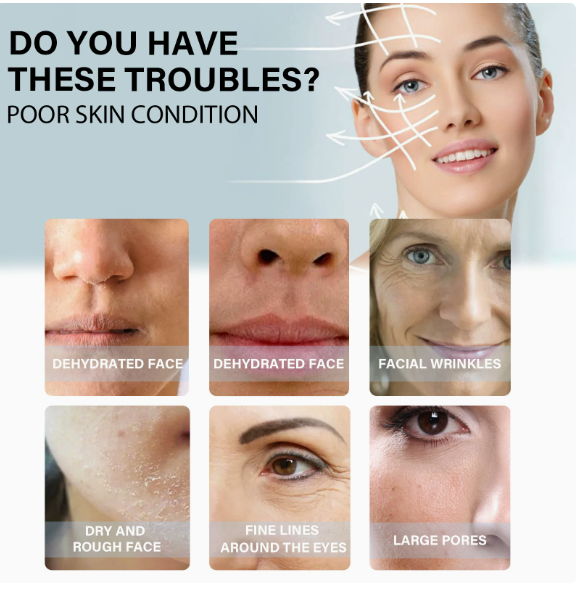 60pcs Gold Protein Line Anti-Wrinkle Firming Facial Filler No Needle Absorbable Fade Fine Lines Collagen Thread Anti-Aging Serum