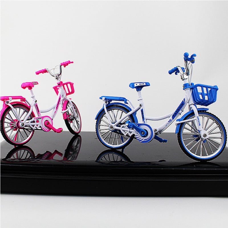 1: 10 Simulation Mini Alloy Bicycle Mountain Bike Alloy Bicycle Model Toy Collection Decoration