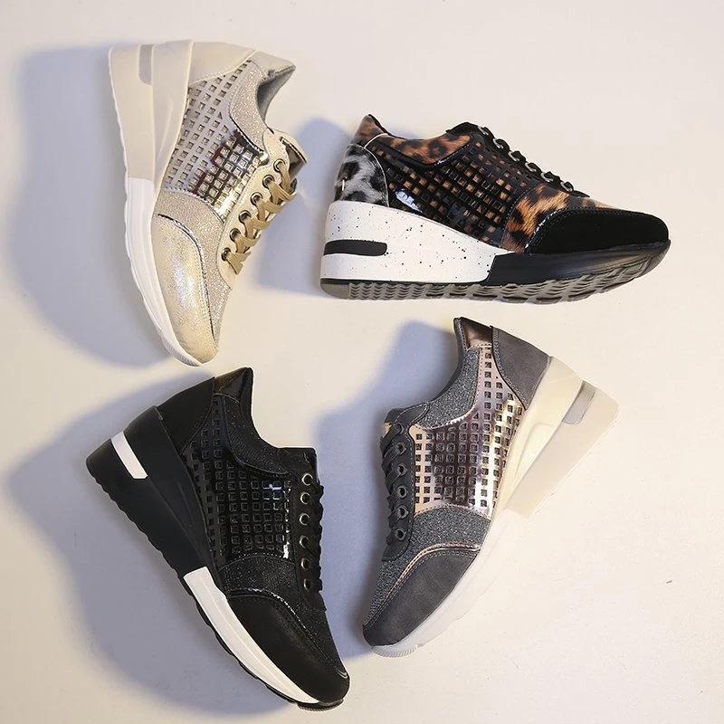 Spring and summer new flat lace up large women's shoes fashion sports casual outdoor single shoes