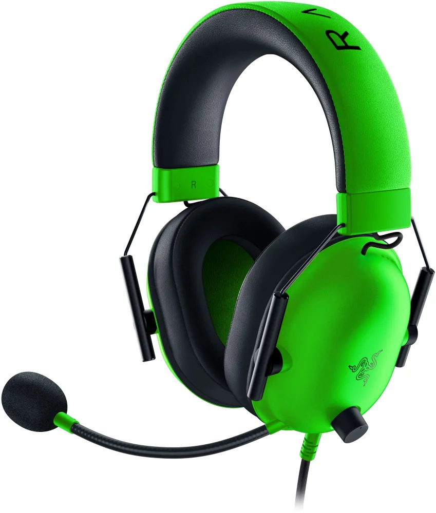 2023 Razer BlackShark V2 X Headphone Wired Gaming Headset: 7.1 Surround Sound- Game For PS4,PS5, Nintendo Switch, Xbox