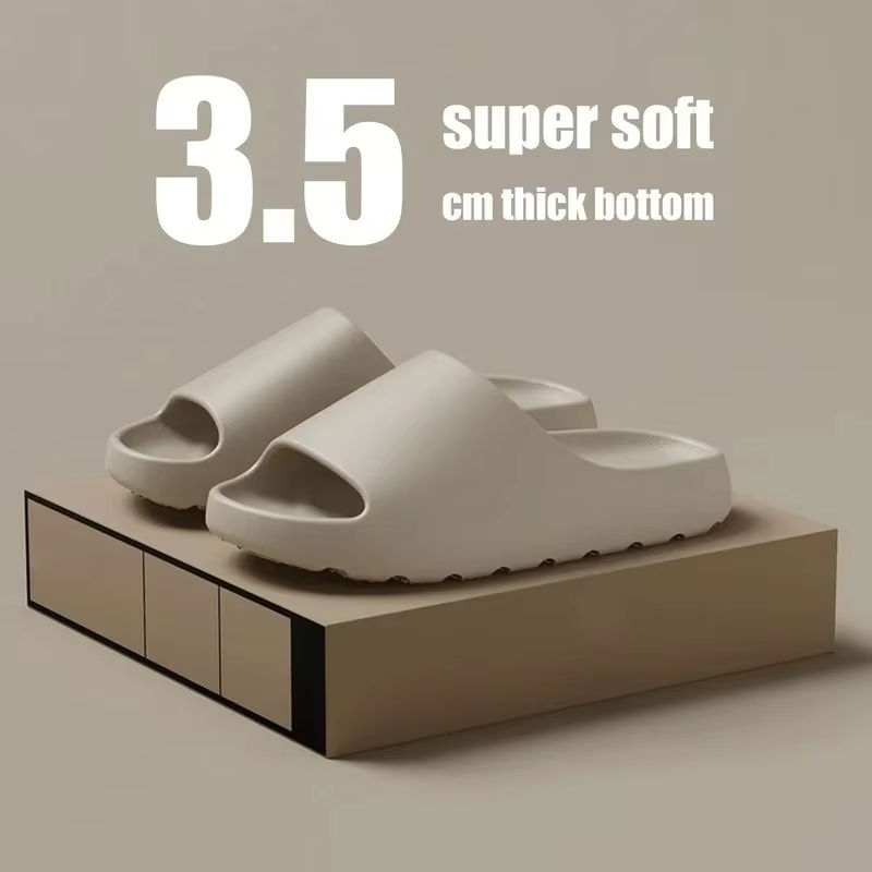 Coconut Slippers Cloud Thick-soled Sandals Summer Fashion Soft Bottom Beach Men Slippers Women's Sandals EVA Slides