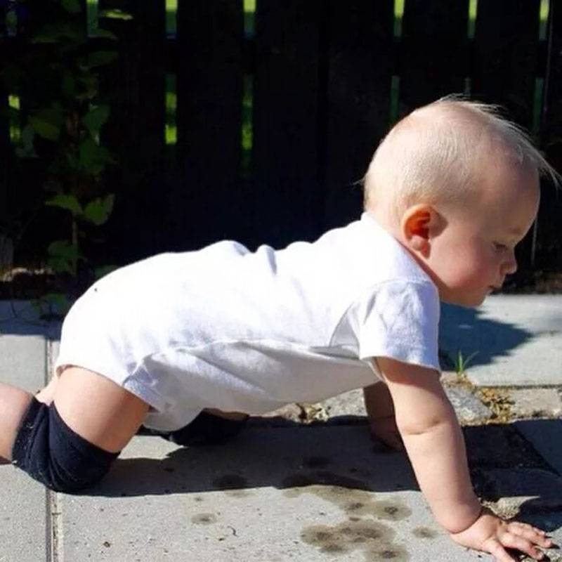 Anti-slip Knee Protectors For Crawling Babies Baby Pads
