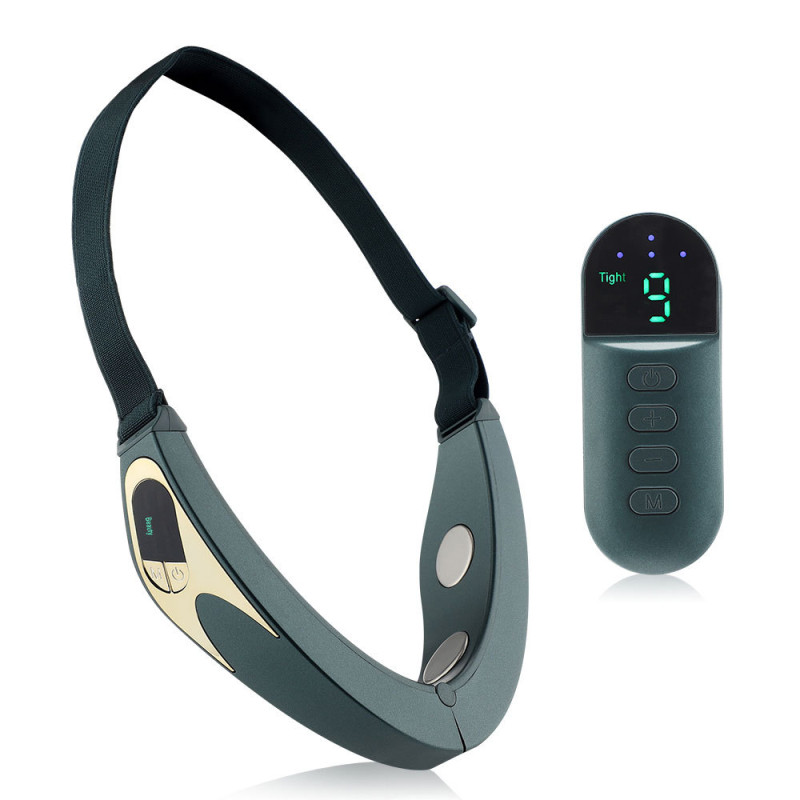 Cross border hot compress wireless remote control face slimming and skin rejuvenation intelligent face slimming device EMS micro