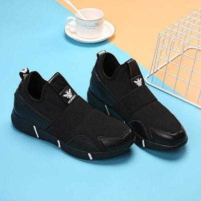 women's sports shoes vulcanized shoes ladies casual shoes breathable walking mesh flat shoes