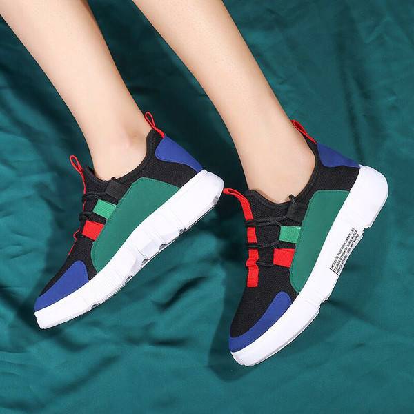 New splice lovers shoes wearable student running shoes