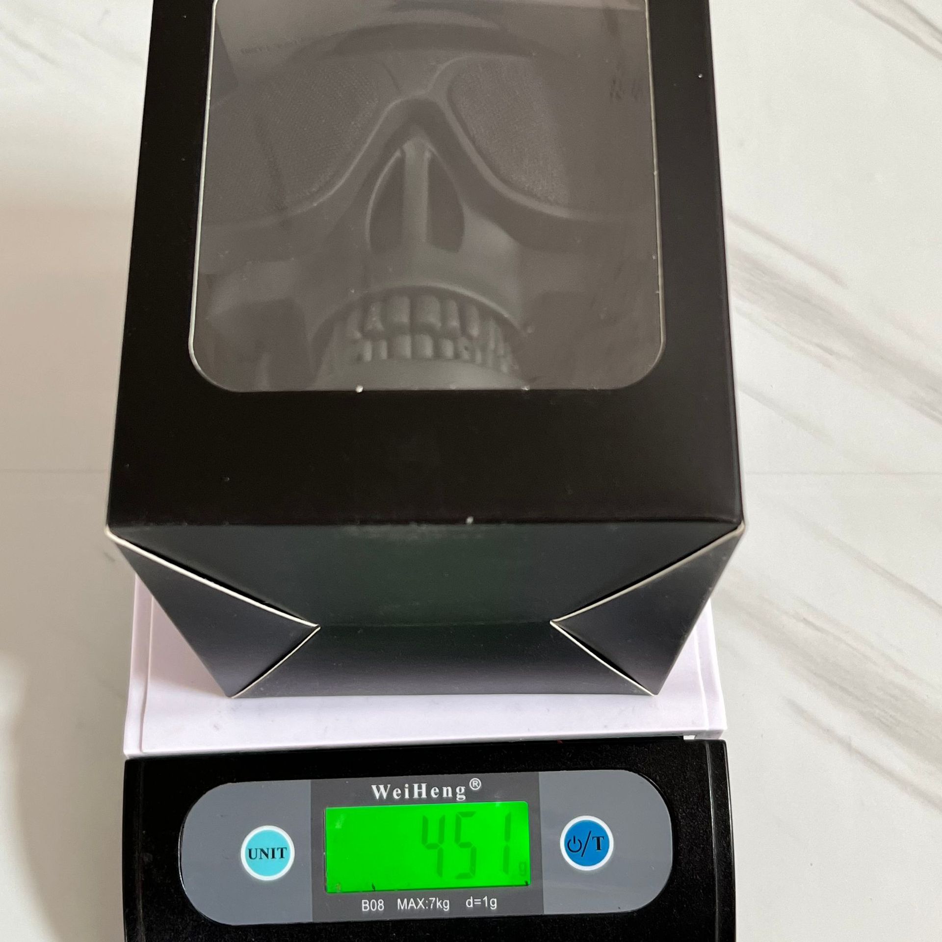 Skull Speaker Wireless Bluetooth-compatible Portable Mini Stereo Sound Enhanced Bass Speaker 5W Music Player Skull Shape Speaker