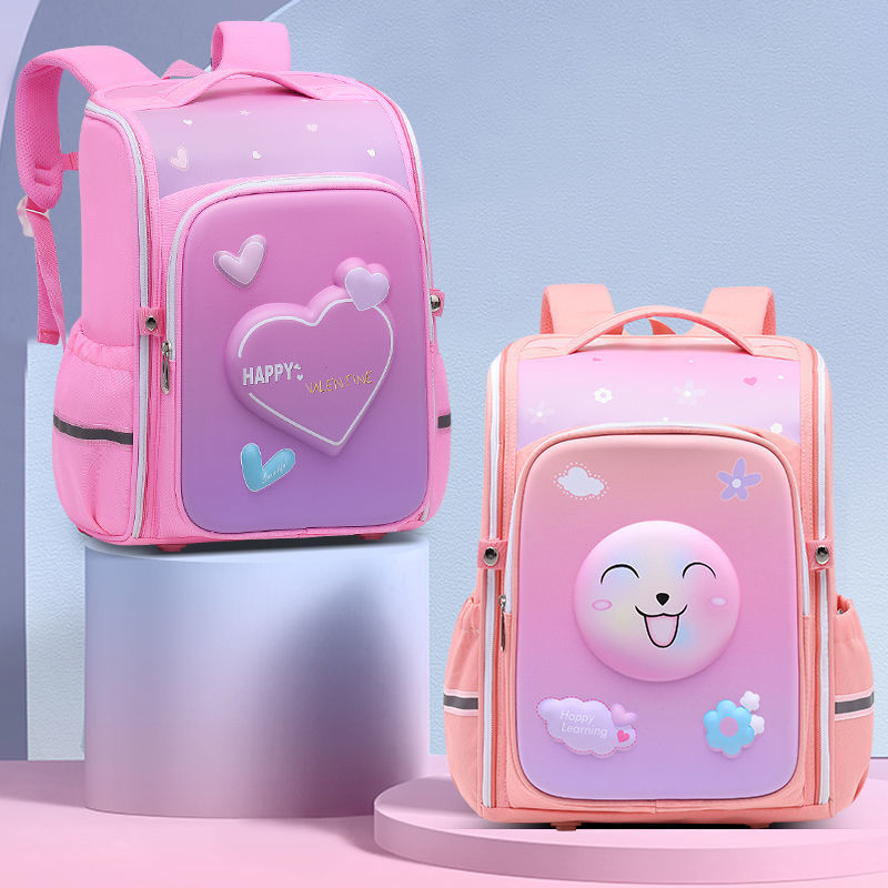 New 3D Flamingo School Bags For Girls Boys Cartoon Shark Backpack Children Orthopedic Backpacks Gradess 3-5 Mochila Escolar
