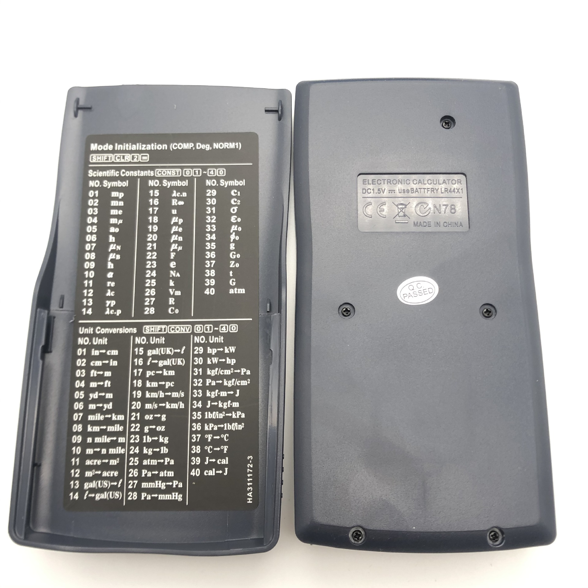 CSIRO Brand New CS-991ms Scientific Calculator 417 Functions For High School University Students Office Coin Battery