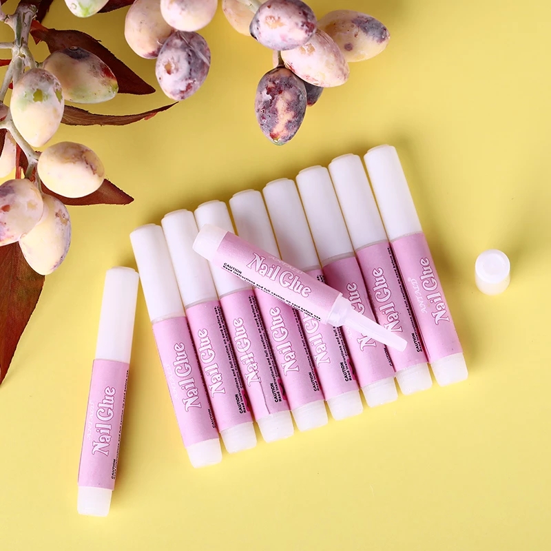 10 pcs Nail Adhesive Glue For Nail Art Rhinestone Fast-dry for UV Gel Acrylic Glue Nail Art Decoration DIY Tools Accessories