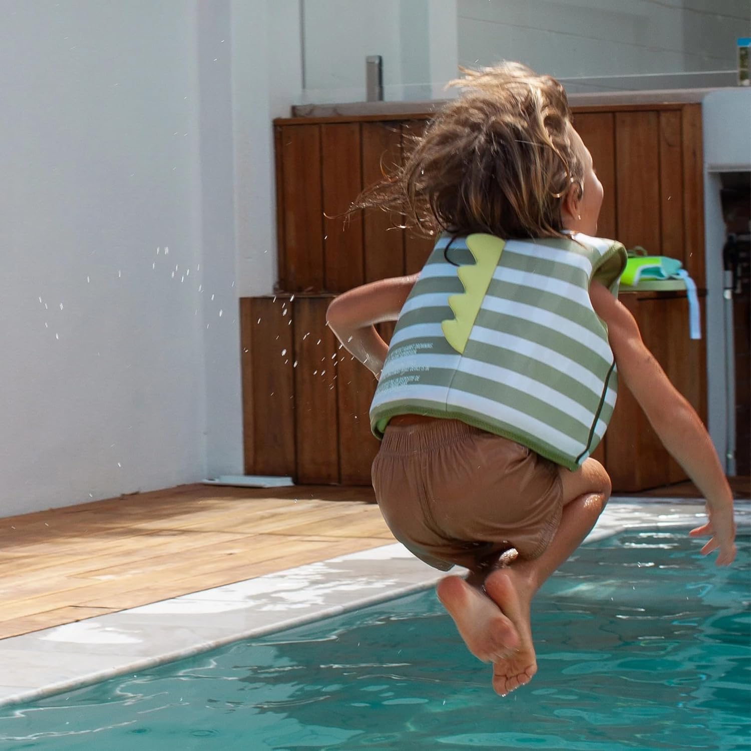 SUNNYLiFE Swim Vest - Constructed with Neoprene Plus a Secure Front Zip and Develop Water Confidence. | Toddler Swim Vest