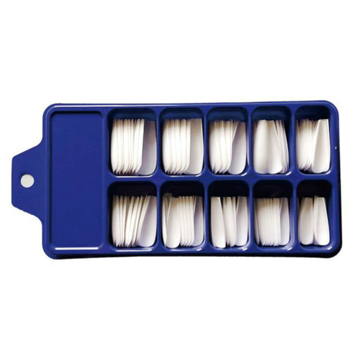 100pcs Ballet Long Pointed Nail Mixed Boxed Full Paste Fake Nail Coffin Nail French Fake Nail