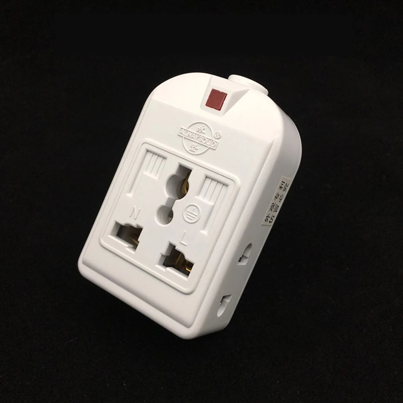 Wireless mini terminal block small row plug assembly wiring drag board jack with 2 multi-purpose jacks