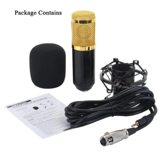 BM 800 Microphone Professional Studio Condenser Microphone bm800 Mic For Streaming Live Podcasting PC Computer Recording