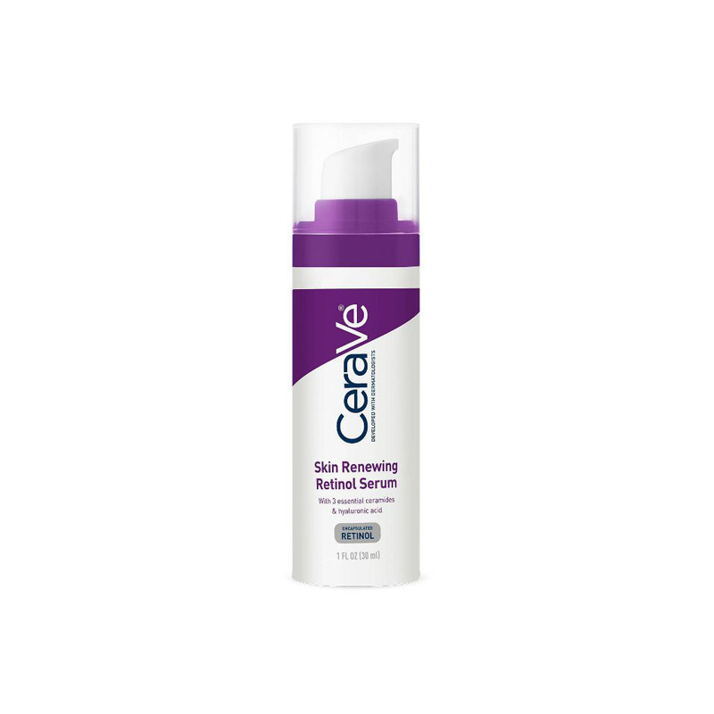 2PCS New CeraVe Resurfacing Retinol Serum And Skin Renewing Retinol Serum And Hydrating Hyaluronic Acid Serum 30ML