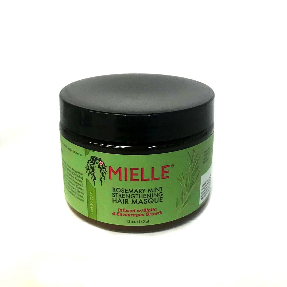 MIELLE Rosemary Mint Organics Infused with Biotin and Encourages Growth Hair Products for Stronger and Healthier Hair and Styling Bundle Set 5