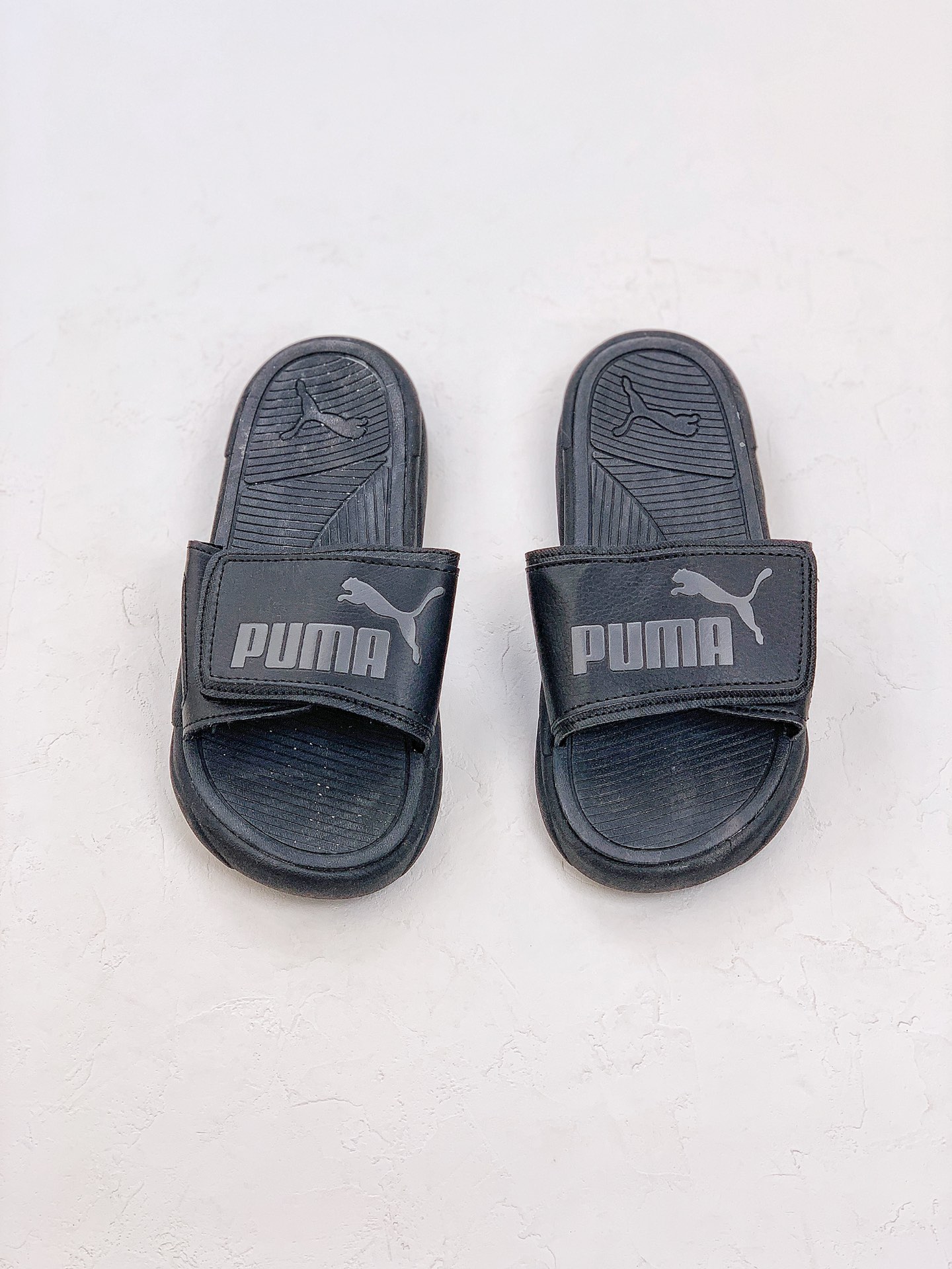Puma ROYALCAT casual slippers new men's and women's beach sports Velcro sandals and slippers size 36-45
