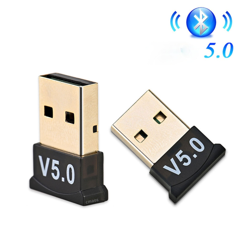 Updated Mini USB Bluetooth Adapter V5.0 CSR Dual Mode Wireless Bluetooth Dongle Music Sound Receiver For Windows 10 8 7 Vista XP