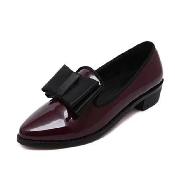 Flat Single Shoes Solid Color Casual Shoes Fashion Mother Shoes Women's Work Shoes